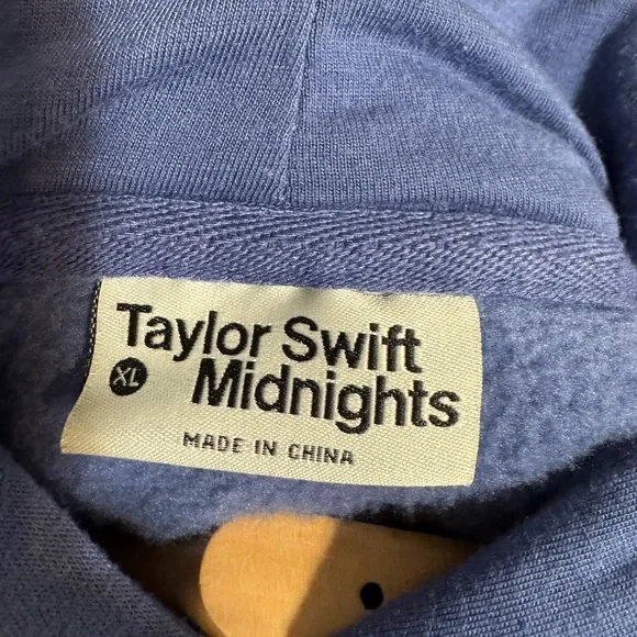 Taylor Swift Midnights Hoodie Sz XL - Picture 4 of 4